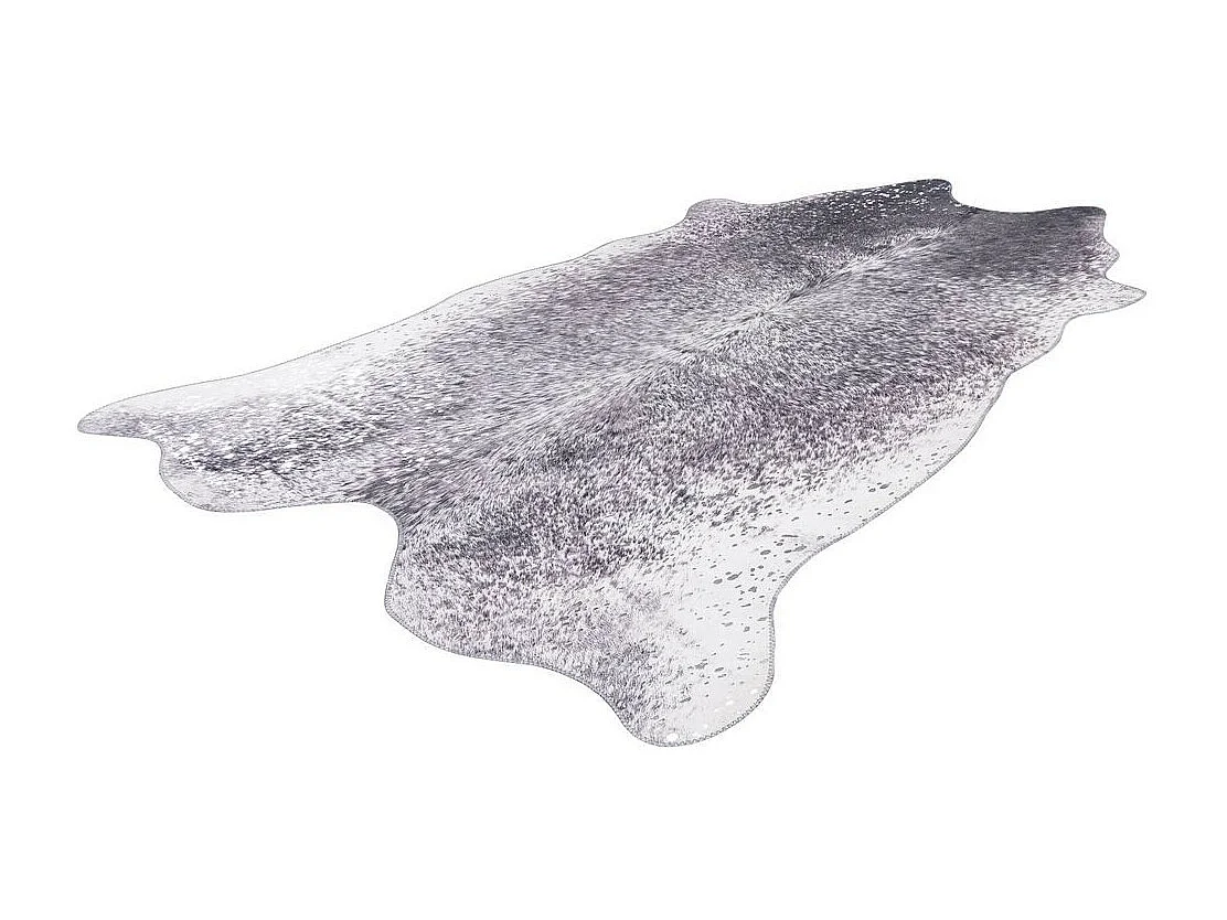 Tapis Motif Animal "Western" Argent & Marron 130 x 170 cm