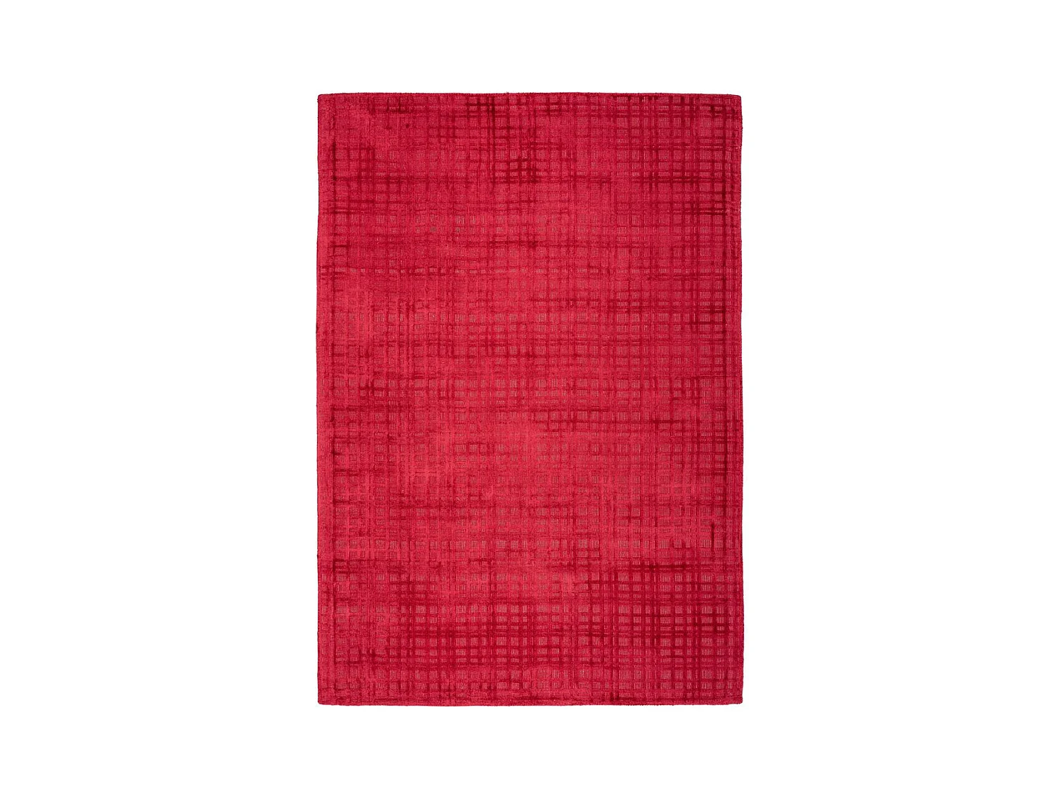 Tapis Tissé à la Main "Karma" Rouge Cerise 200 x 290 cm