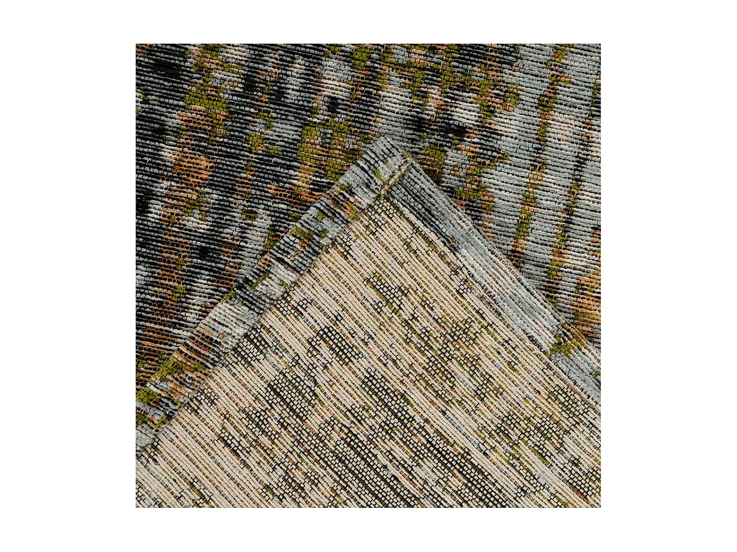 Tapis Tissé Vintage Oriental "Charme II" Multicolore 80 x 150 cm