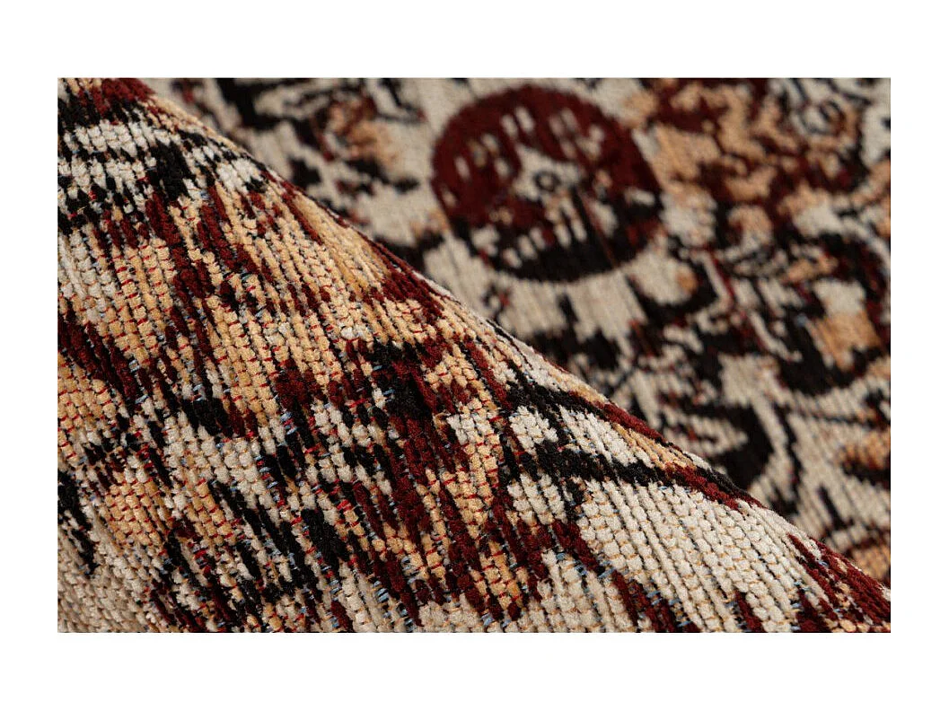 Tapis Tissé Vintage Oriental "Charme III" Ivoire 80 x 150 cm