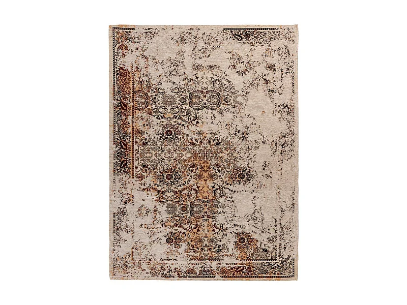 Tapis Tissé Vintage Oriental "Charme III" Ivoire 80 x 150 cm