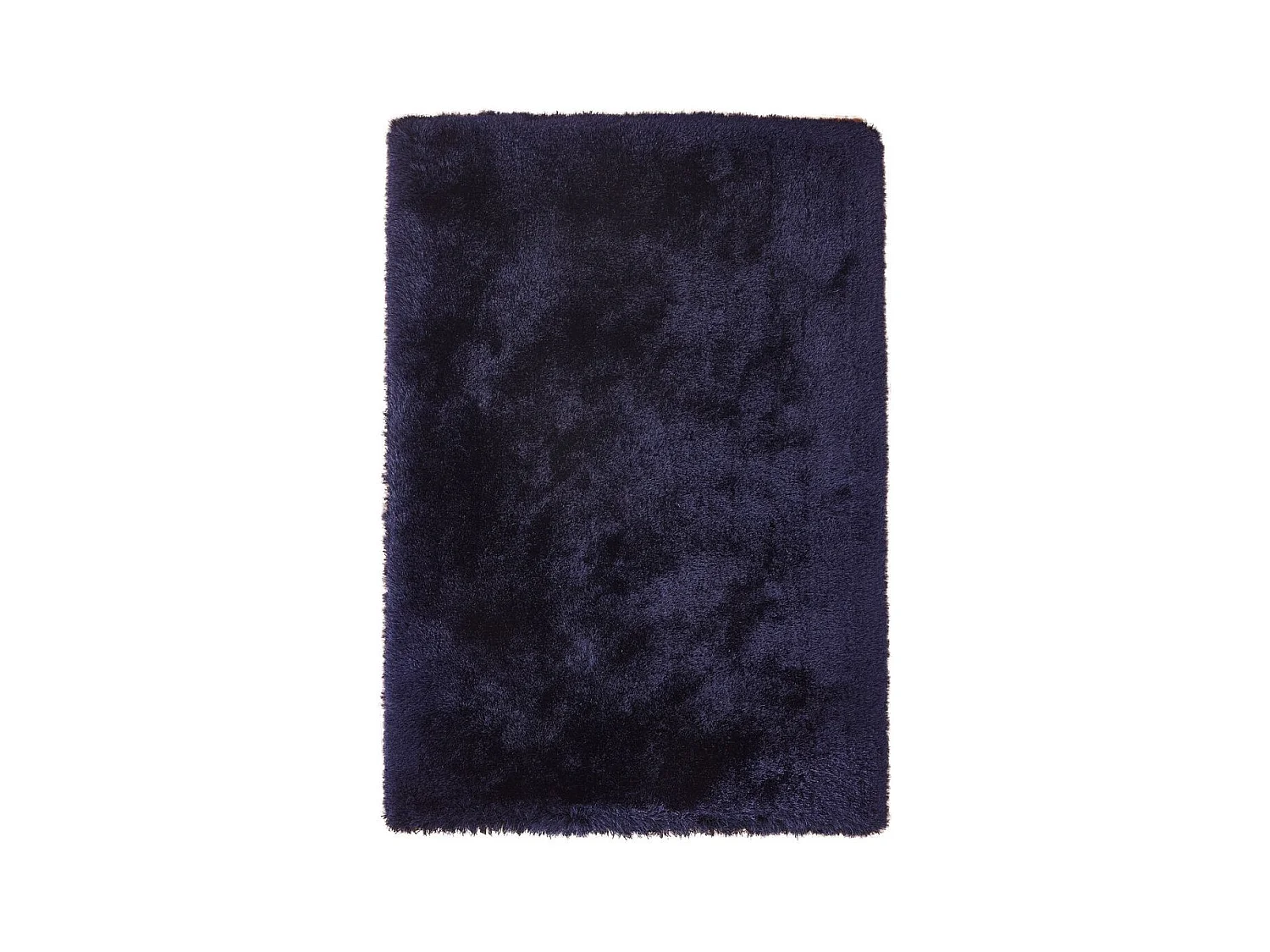 Tapis Shaggy Fait Main "Cosy" Bleu 80 x 150 cm