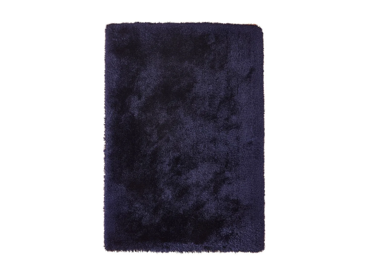 Tapis Shaggy Fait Main "Cosy" Bleu 80 x 150 cm
