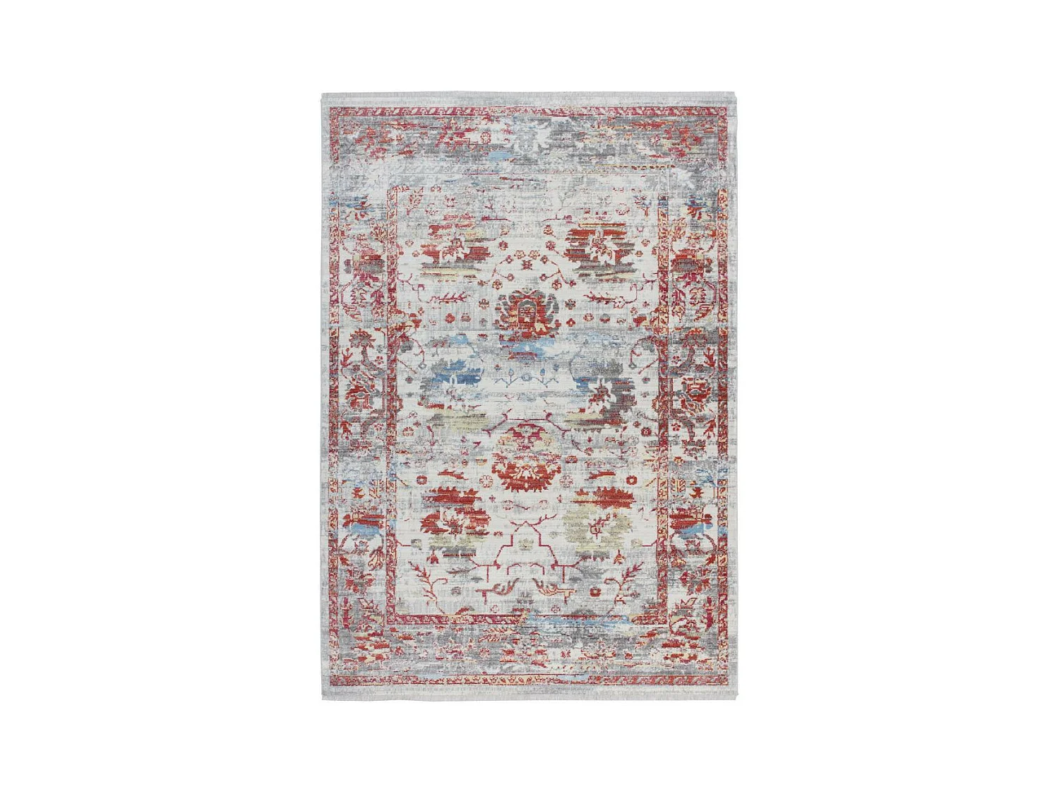Tapis Imprimé Tufté à la Main "Antigua" Multicolore 160 x 230 cm
