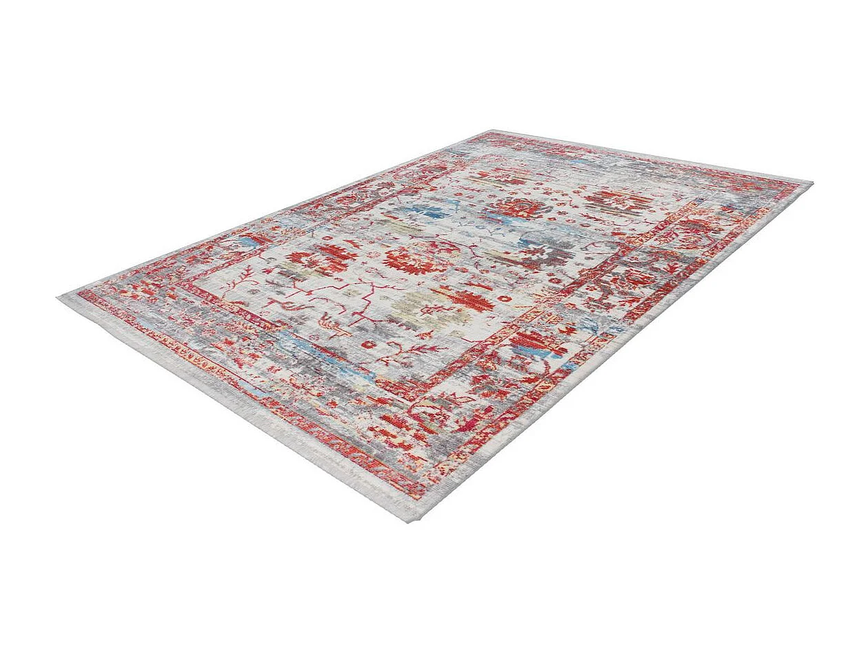 Tapis Imprimé Tufté à la Main "Antigua" Multicolore 160 x 230 cm