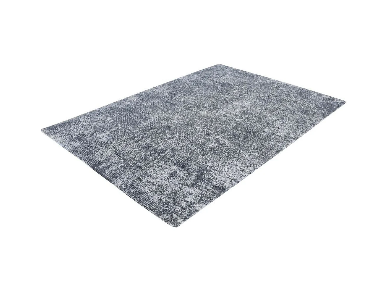 Tapis Vintage Tissé à la Main "Etna" Bleu Clair 80 x 150 cm