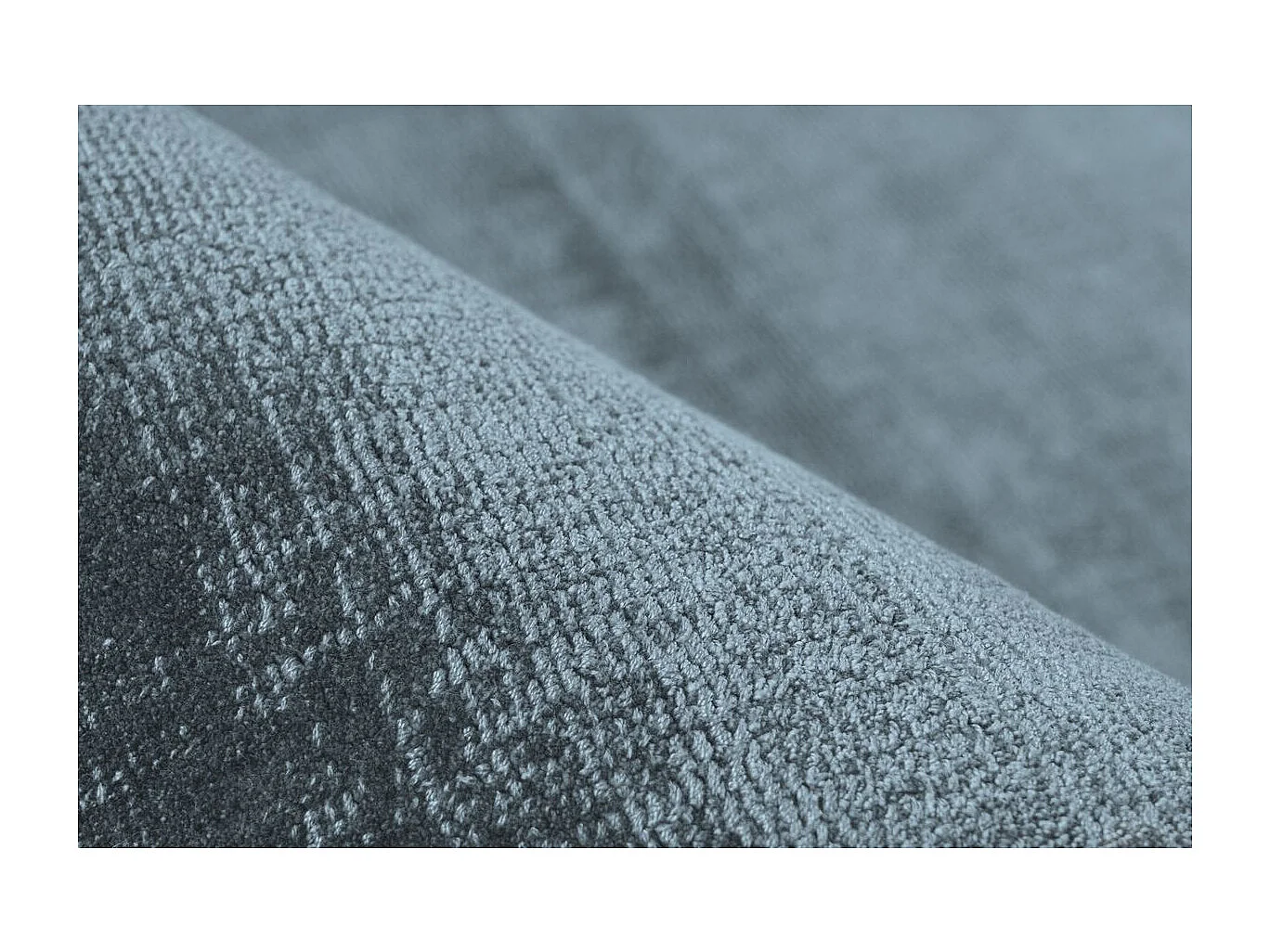 Tapis Tissé à la Main "Village" Bleu 200 x 290 cm