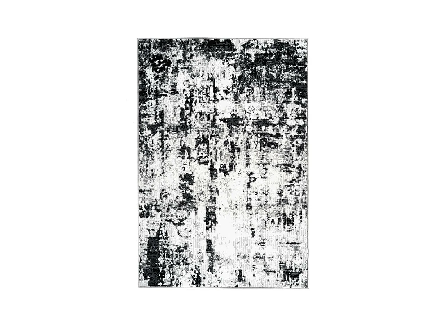 Tapis Vintage à Poils Courts "Esperanto VIII" Gris 80 x 150 cm