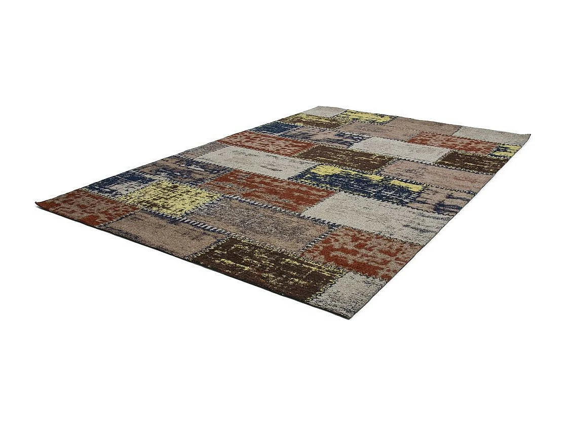 Tapis Patchwork Fait Main "Ballerina" Multicolore 160 x 230 cm