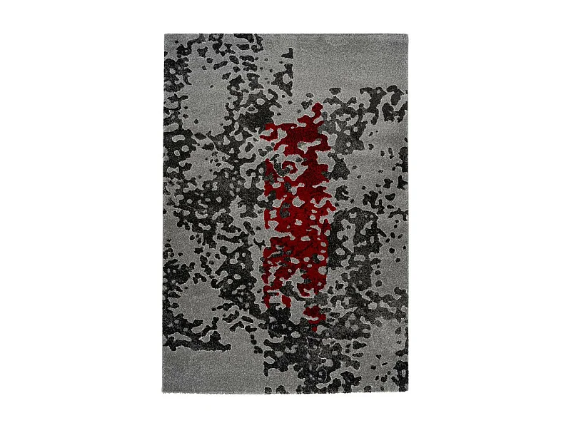 Tapis Vintage à Poils Courts "Broadway VII" Gris 200 x 290 cm