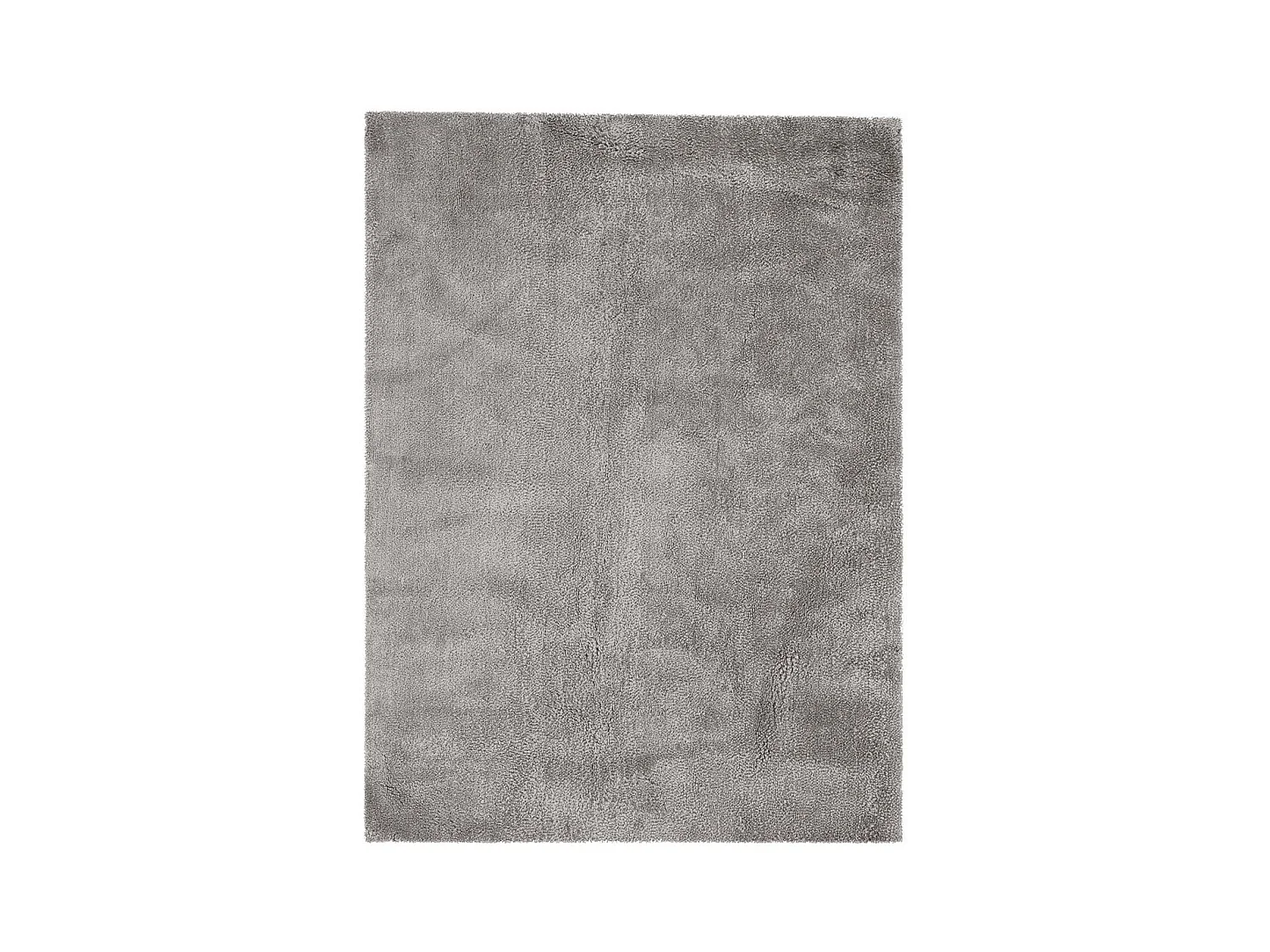 Tapis Shaggy Fait Main "Bali" Gris 120 x 170 cm