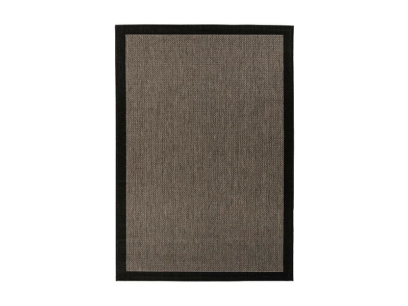 Tapis Uni à Poils Plats "Splash" Gris 80 x 150 cm