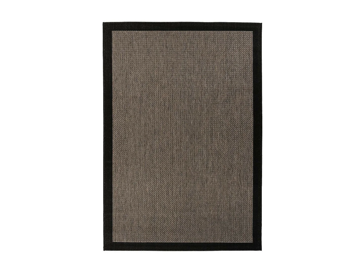 Tapis Uni à Poils Plats "Splash" Gris 80 x 150 cm