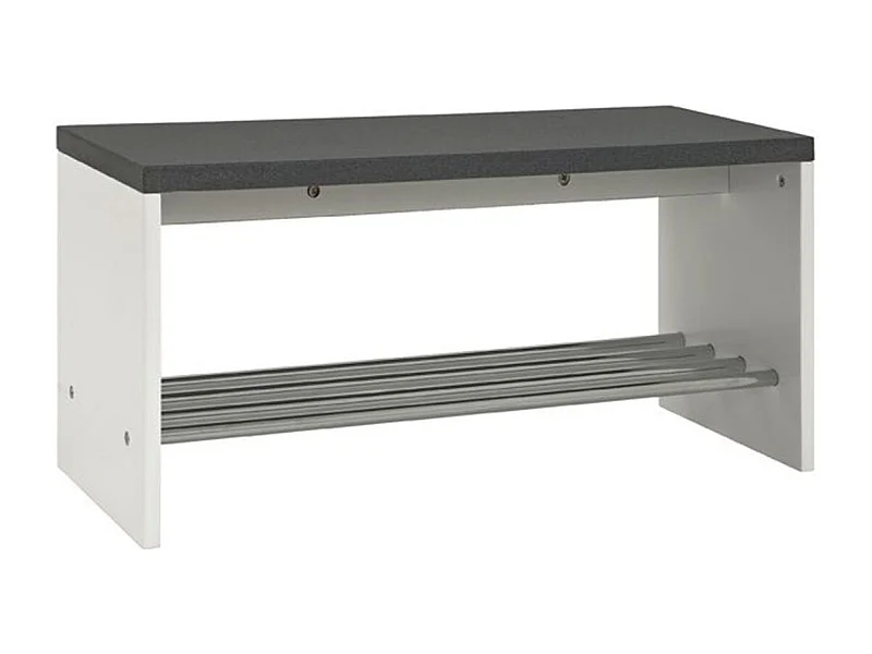 Range-Chaussures Design "Neptune" 40cm Gris