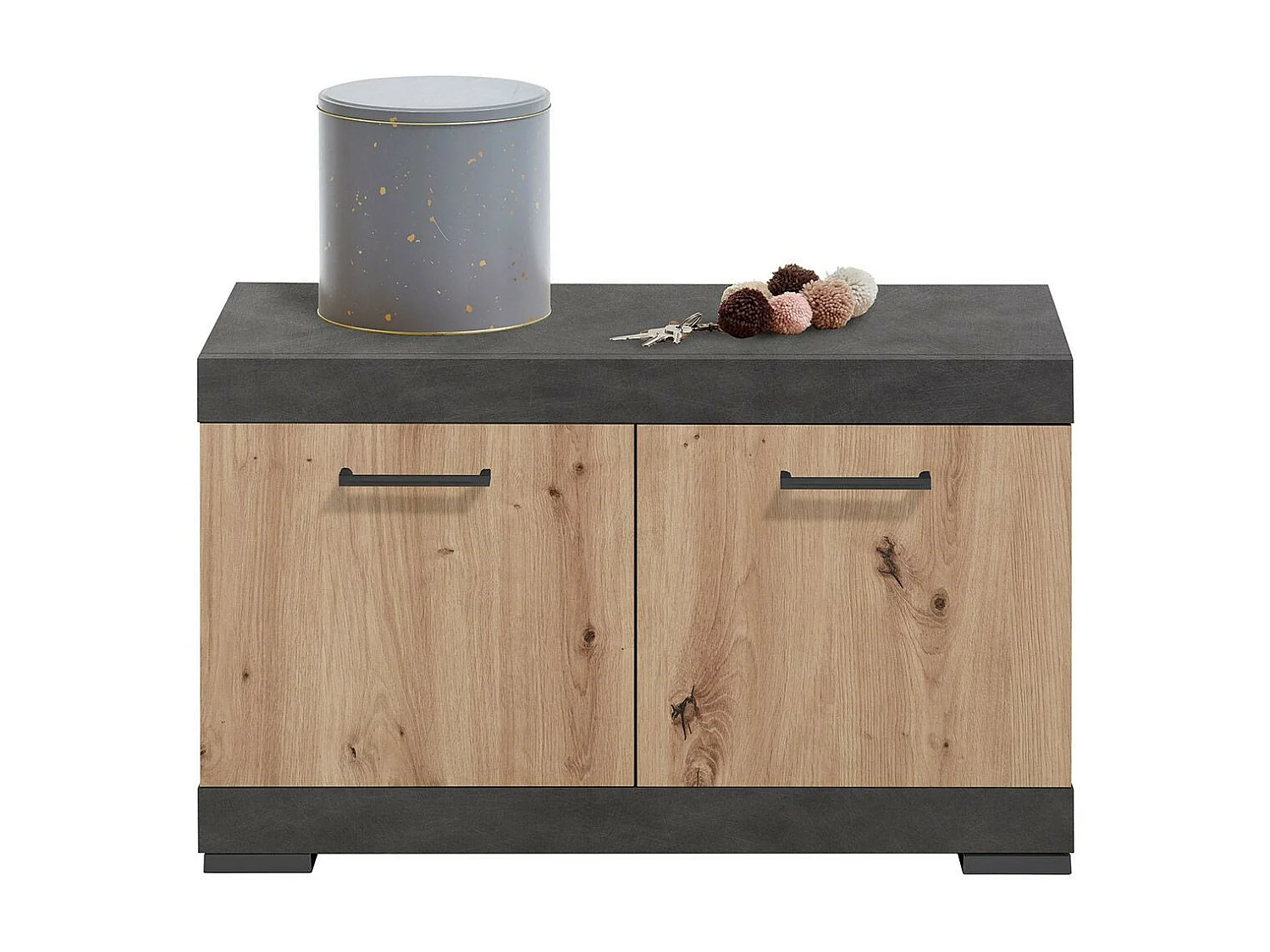 Range-Chaussures "Cazeg" 80cm Chêne