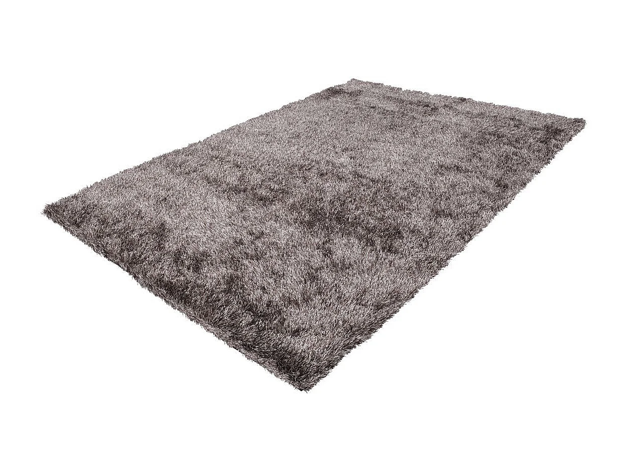 Tapis Shaggy Fait Main "Diamond" Champagne 200 x 290 cm
