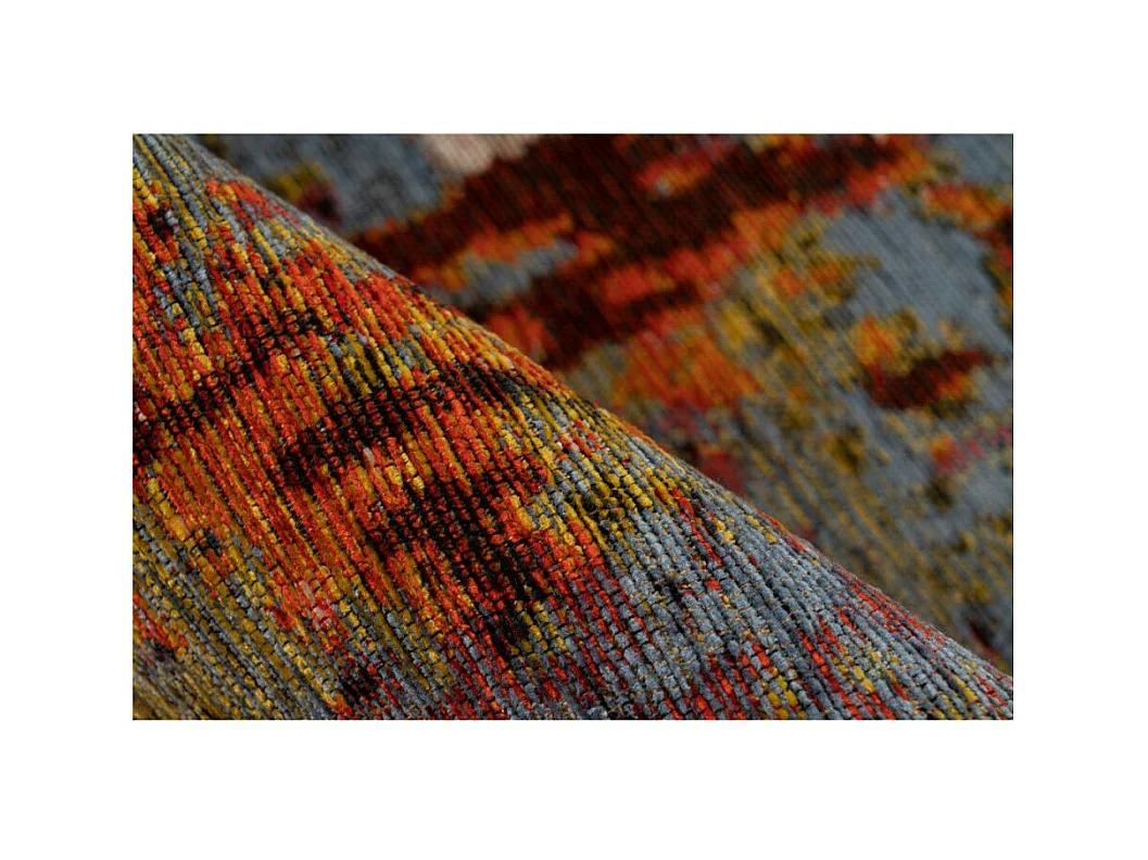 Tapis Tissé Imprimé à Motifs "Primavera III" Multicolore 120 x 180 cm