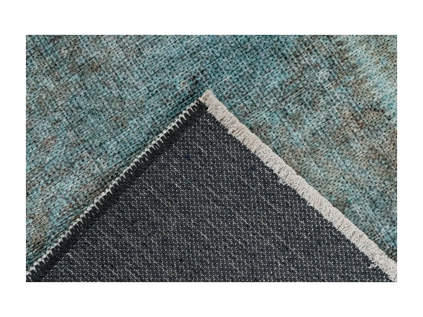 Tapis Tissé à la Main à Poils Plats "Toska" Crème 80 x 150 cm