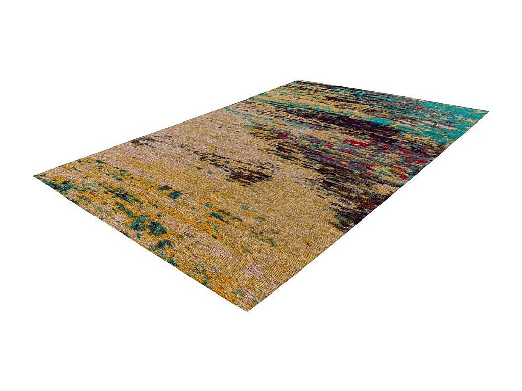Tapis Tissé Imprimé à Motifs "Primavera II" Multicolore 80 x 150 cm