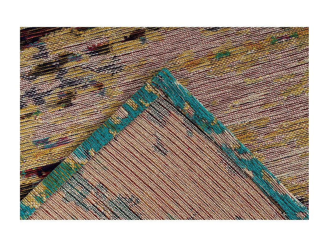 Tapis Tissé Imprimé à Motifs "Primavera II" Multicolore 80 x 150 cm