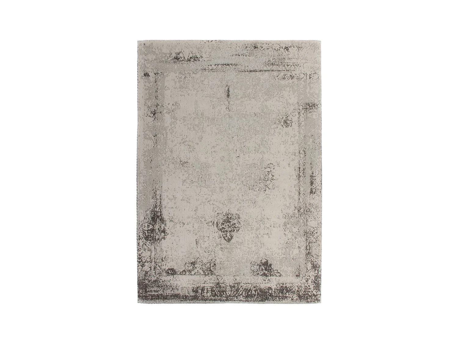 Tapis Vintage Tissé "Nostalgia" Anthracite 160 x 230 cm