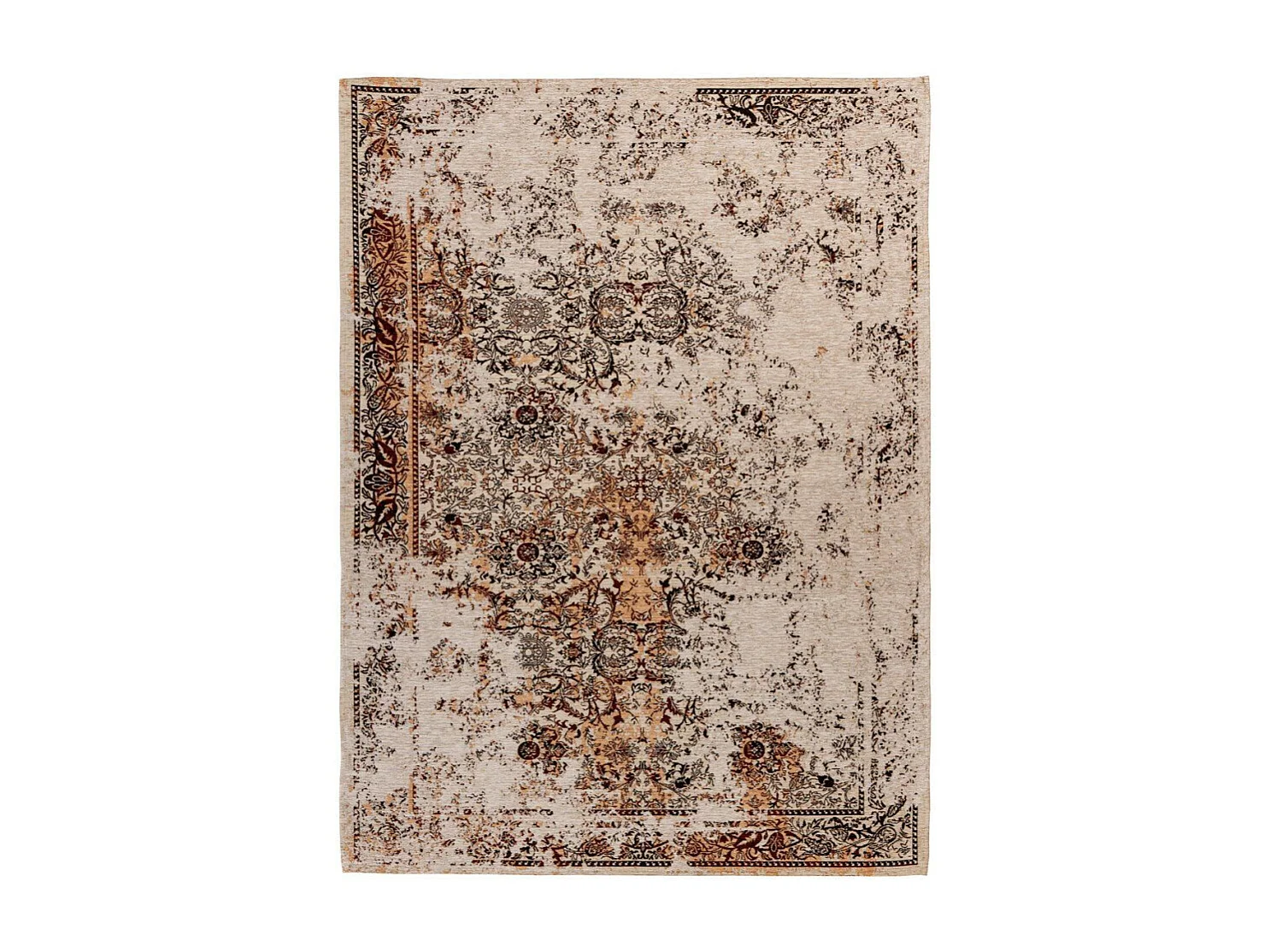 Tapis Tissé Vintage Oriental "Charme III" Ivoire 160 x 230 cm