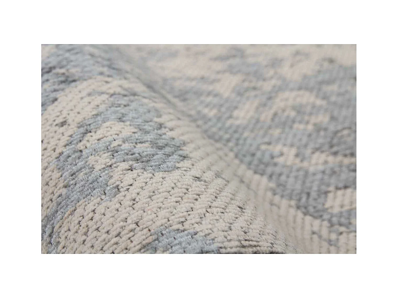 Tapis Vintage Tissé "Nostalgia" Gris 80 x 150 cm