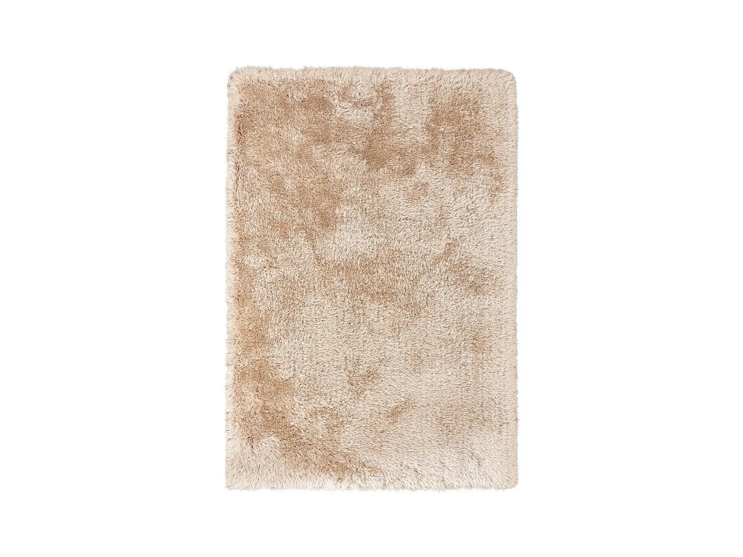 Tapis Shaggy Fait Main "Cosy" Champagne 120 x 170 cm