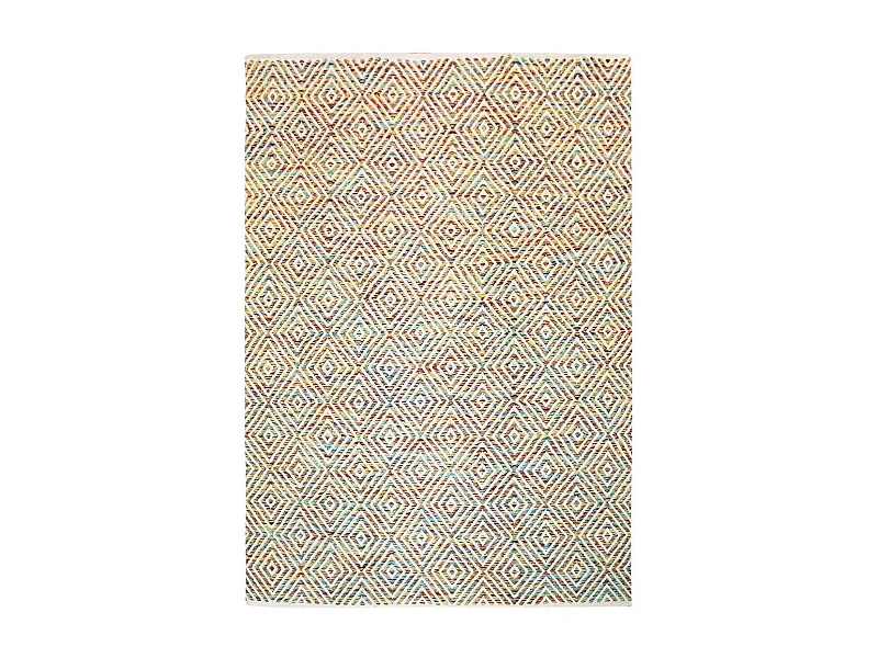 Tapis Géométrique Fait Main "Aperitif" Multicolore 160 x 230 cm