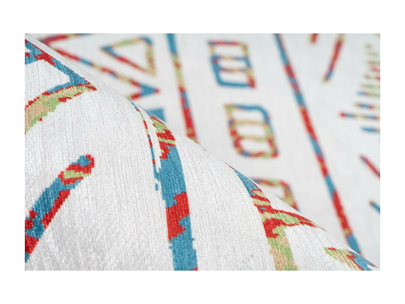 Tapis Ethnique à Poils Courts "Galaxy IX" Beige 120 x 180 cm