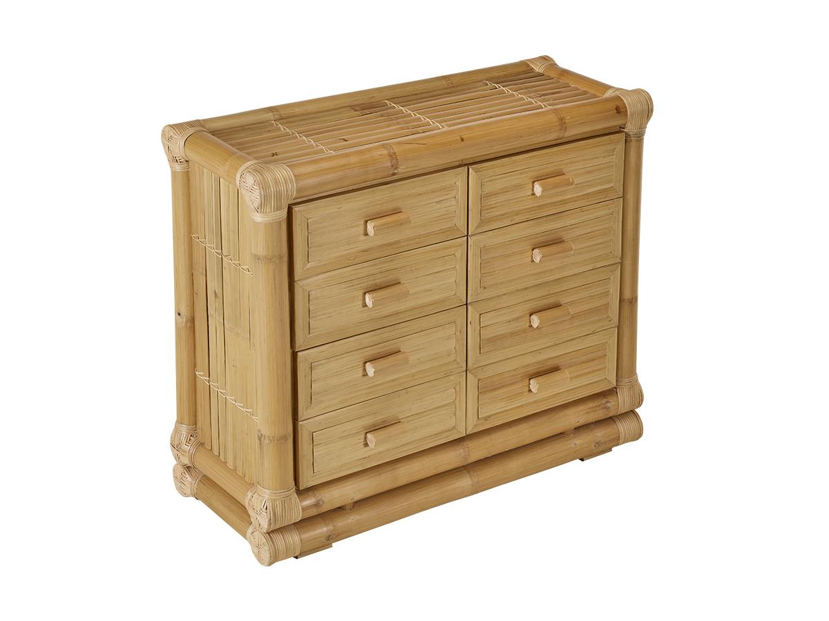 Kommode Bambus DAHLIA - 8 Schubladen günstig kaufen