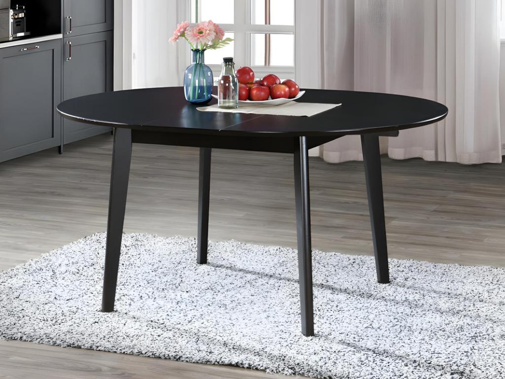 Vente-unique Esstisch ausziehbar - 4 bis 6 Personen - Buche massiv - Wenge - TIFFANY