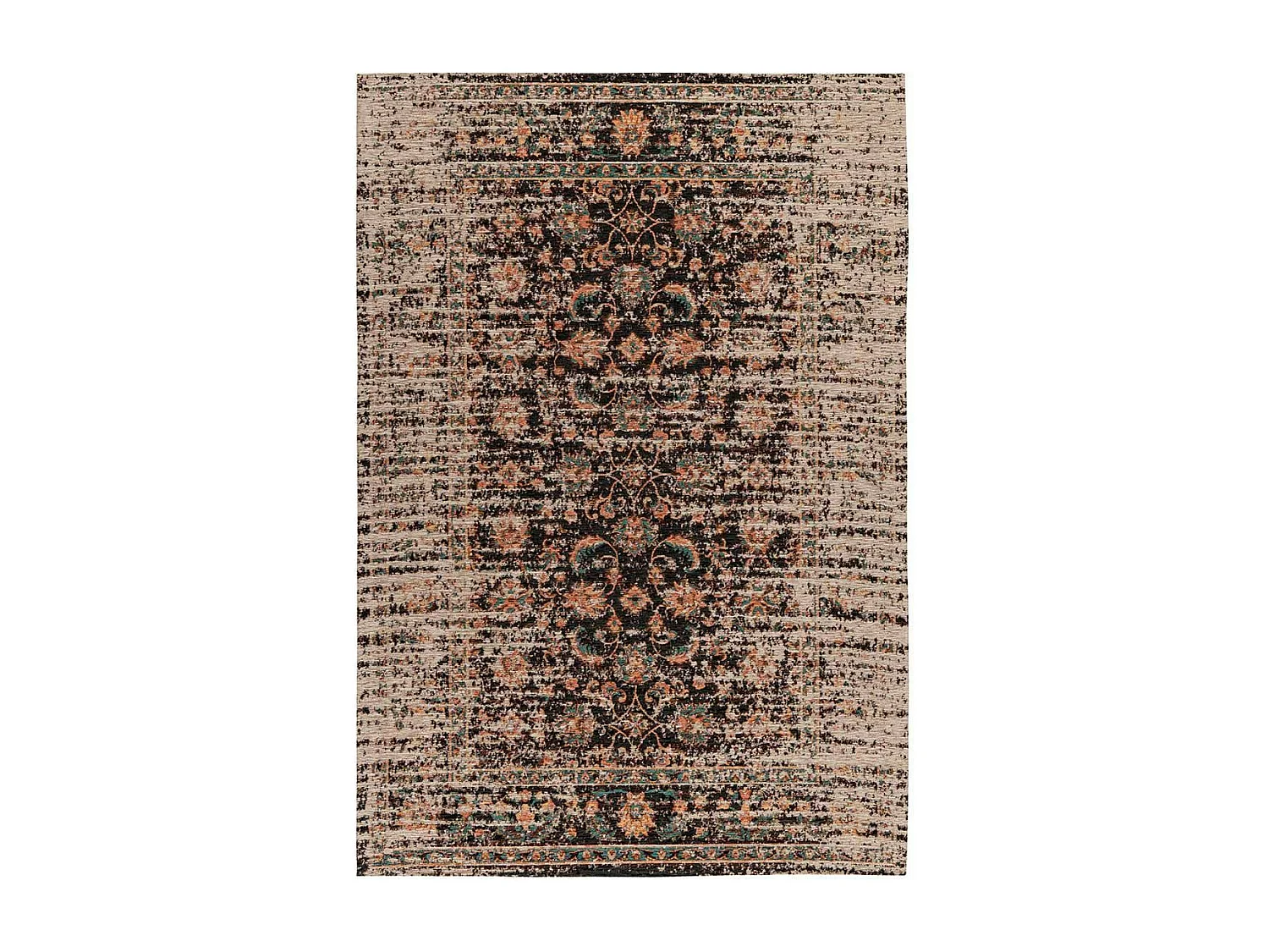 Tapis Tissé Vintage Oriental "Charme" Multicolore 80 x 150 cm