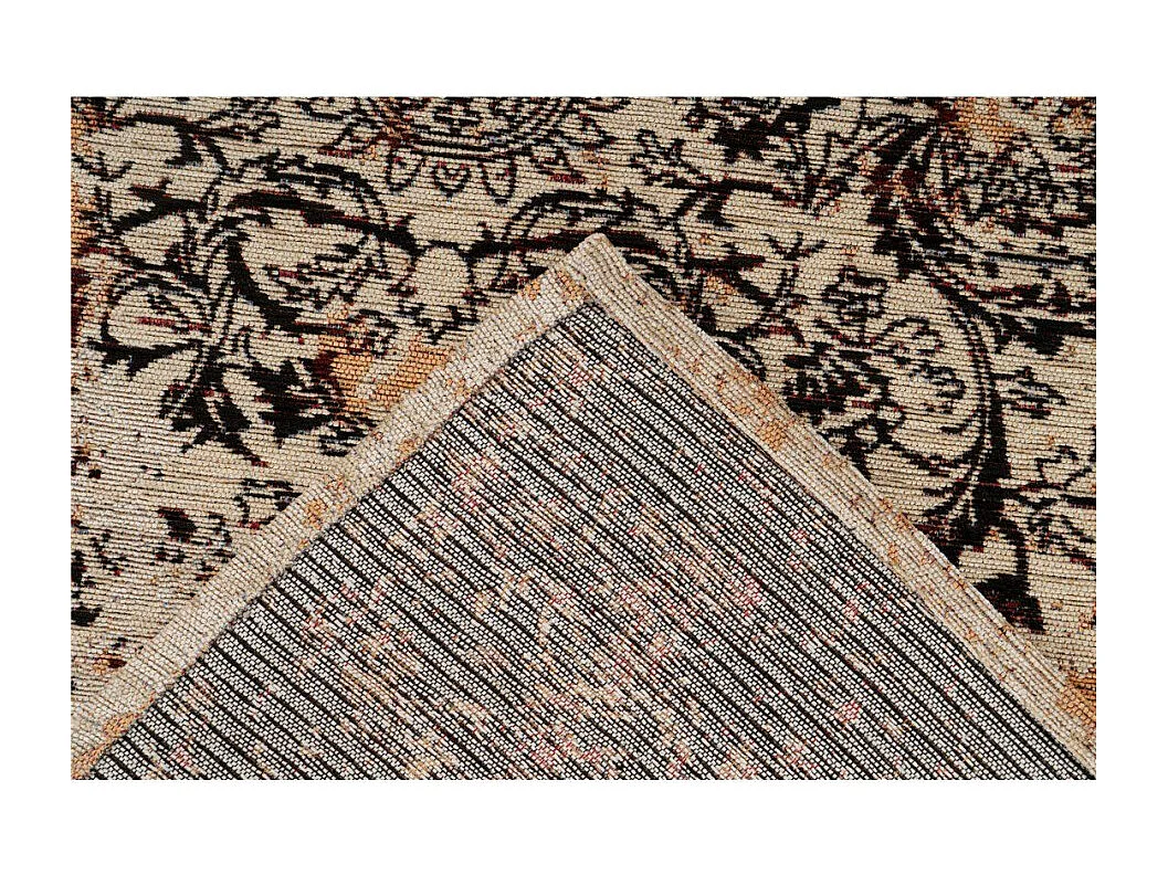 Tapis Tissé Vintage Oriental "Charme III" Ivoire 200 x 290 cm