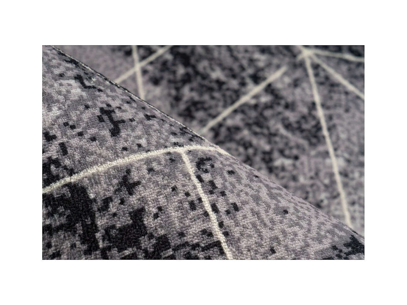 Tapis Imprimé Tissé à la Main "Piedmont" Multicolore 200 x 290 cm