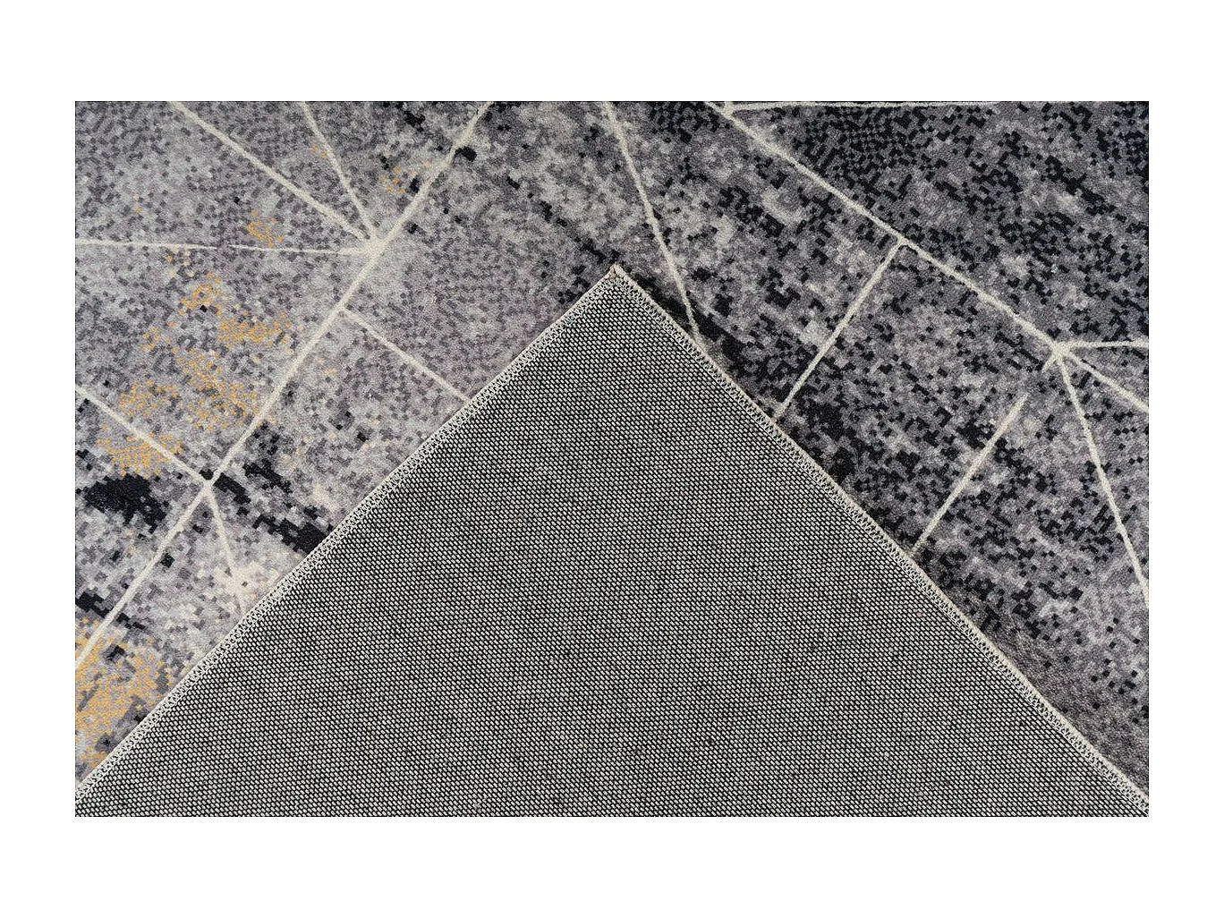 Tapis Imprimé Tissé à la Main "Piedmont" Multicolore 200 x 290 cm