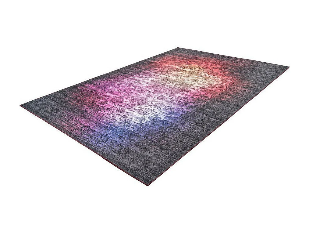 Tapis Vintage Motif Oriental "Galaxy" Multicolore 120 x 180 cm
