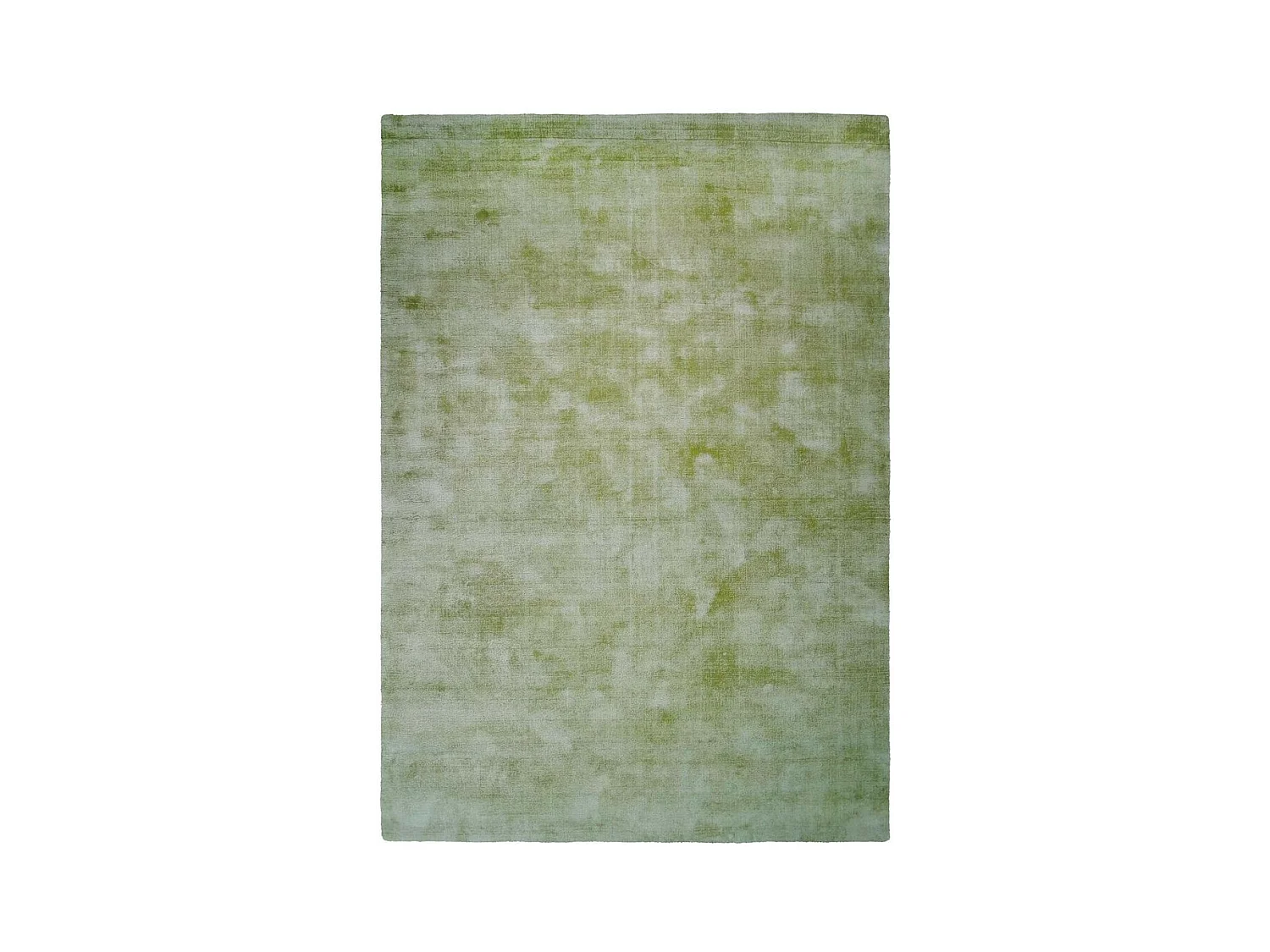 Tapis à Poils Courts Fait Main "Luxury I" Vert 160 x 230 cm