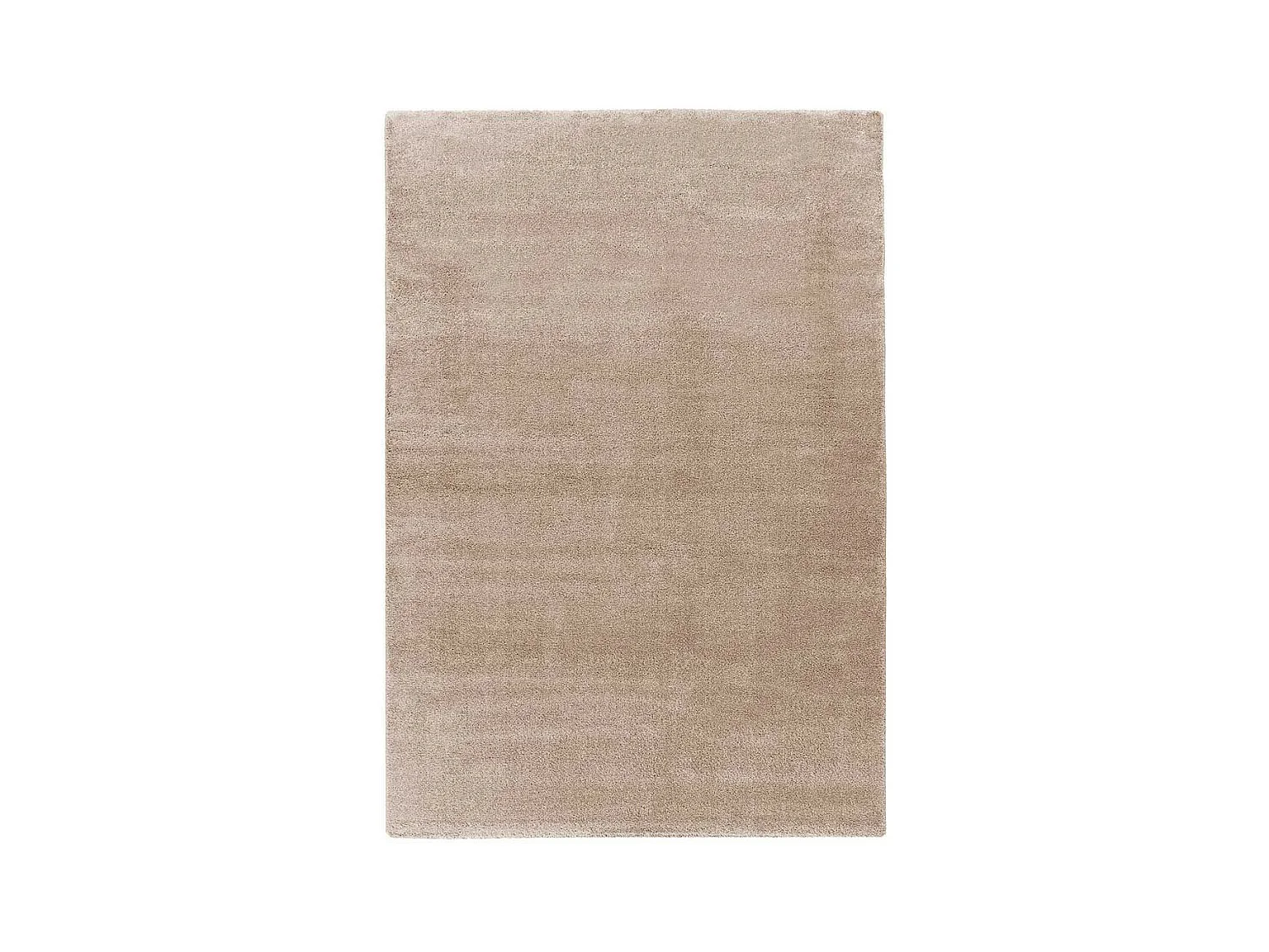Tapis Tissé Shaggy à Poils Longs "Nila" Taupe 160 x 230 cm