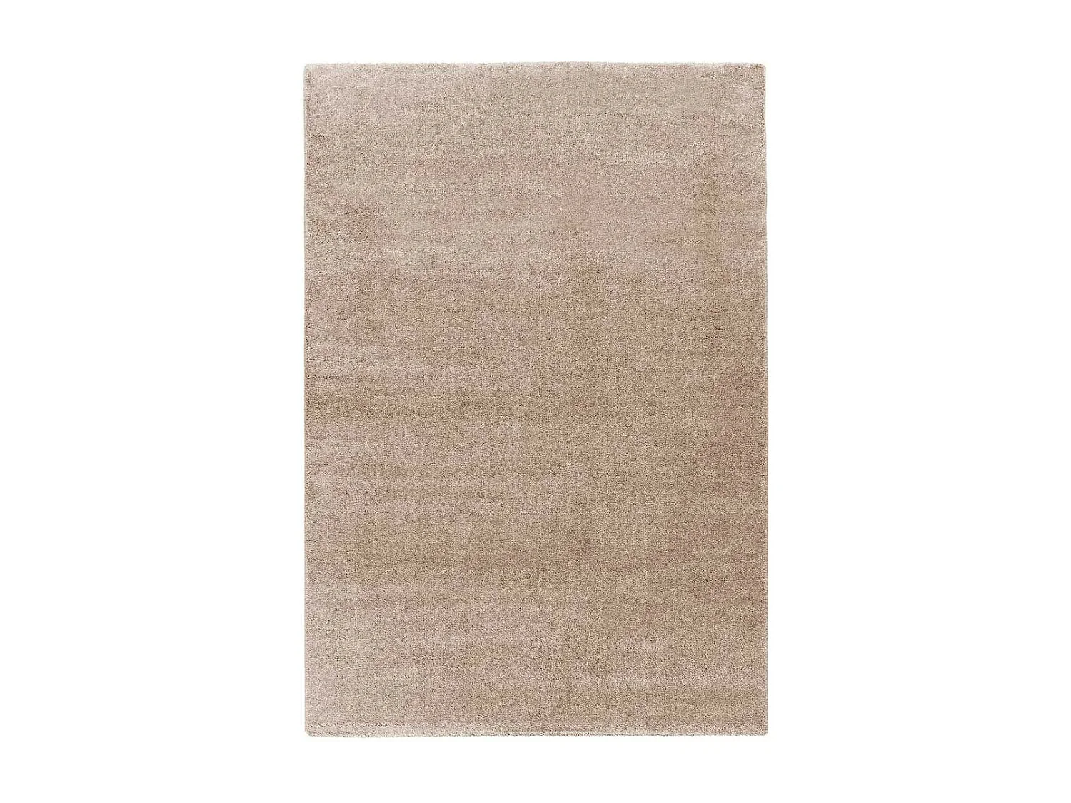 Tapis Tissé Shaggy à Poils Longs "Nila" Taupe 160 x 230 cm