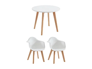 Conjunto de mesa e cadeira infantil