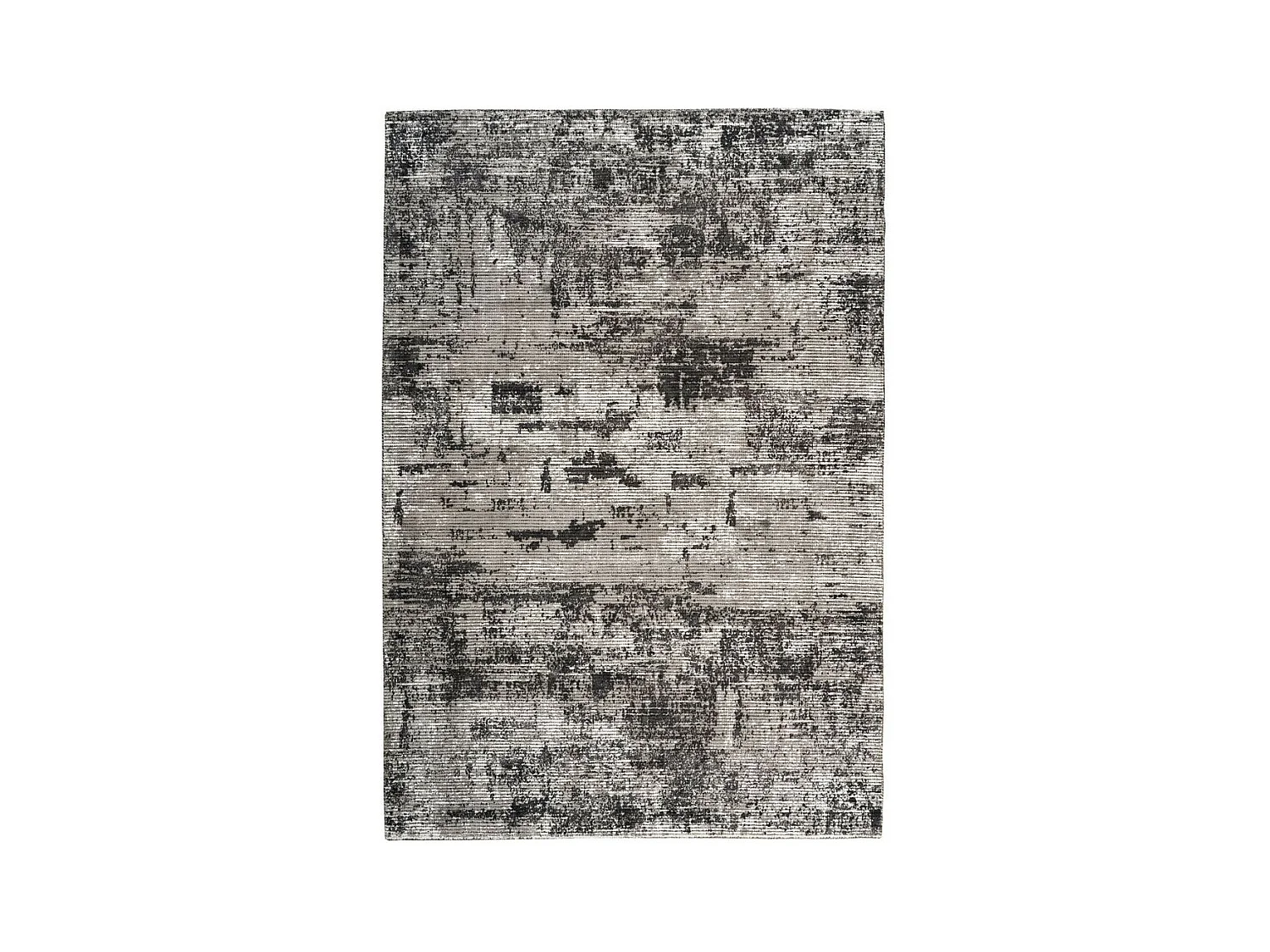 Tapis Rétro Motif Imprimé "Sinai III" Anthracite 200 x 290 cm