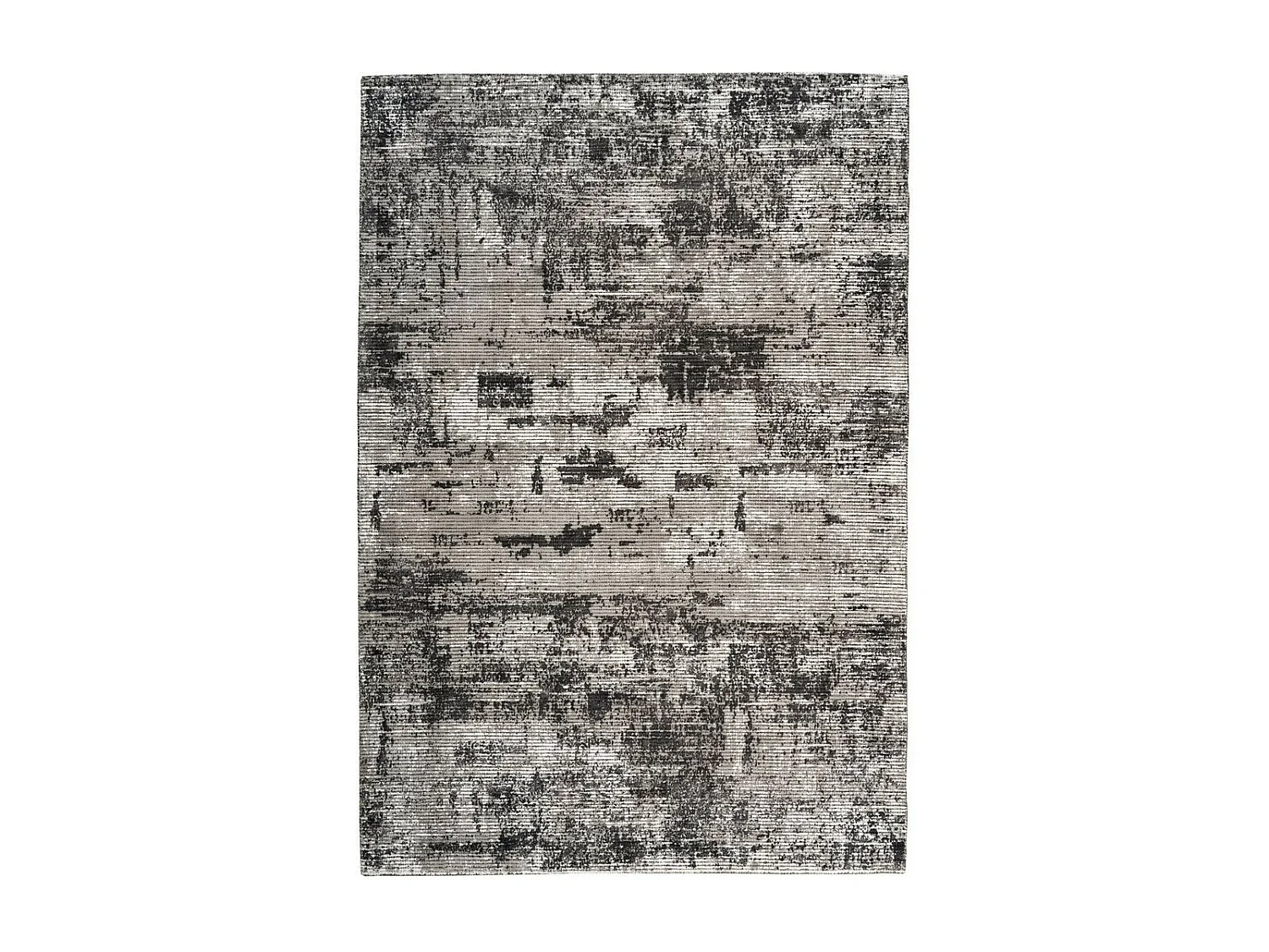 Tapis Rétro Motif Imprimé "Sinai III" Anthracite 200 x 290 cm