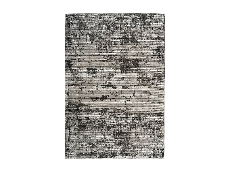 Tapis Rétro Motif Imprimé "Sinai III" Anthracite 200 x 290 cm