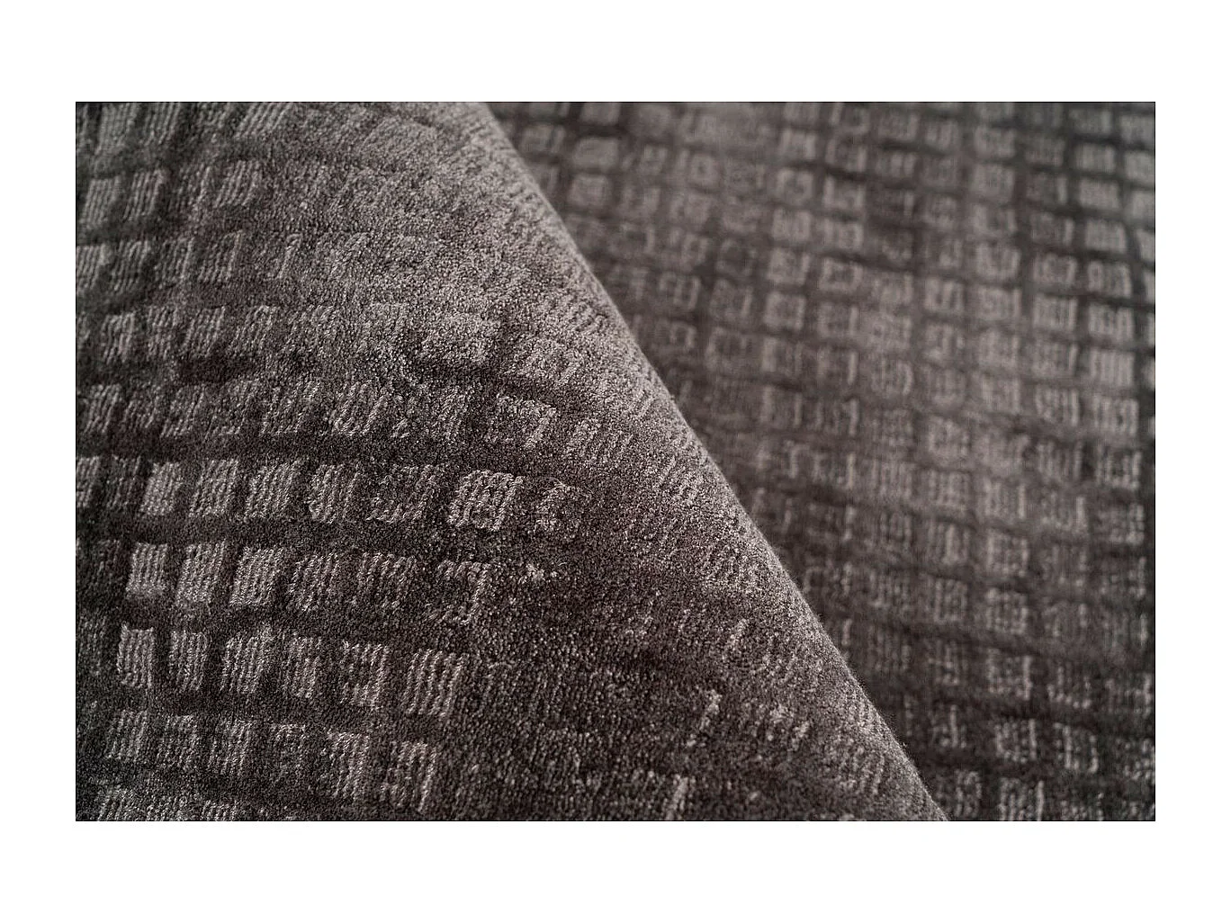 Tapis Déco Tissé à la Main "Bridget" Marron 200 x 290 cm