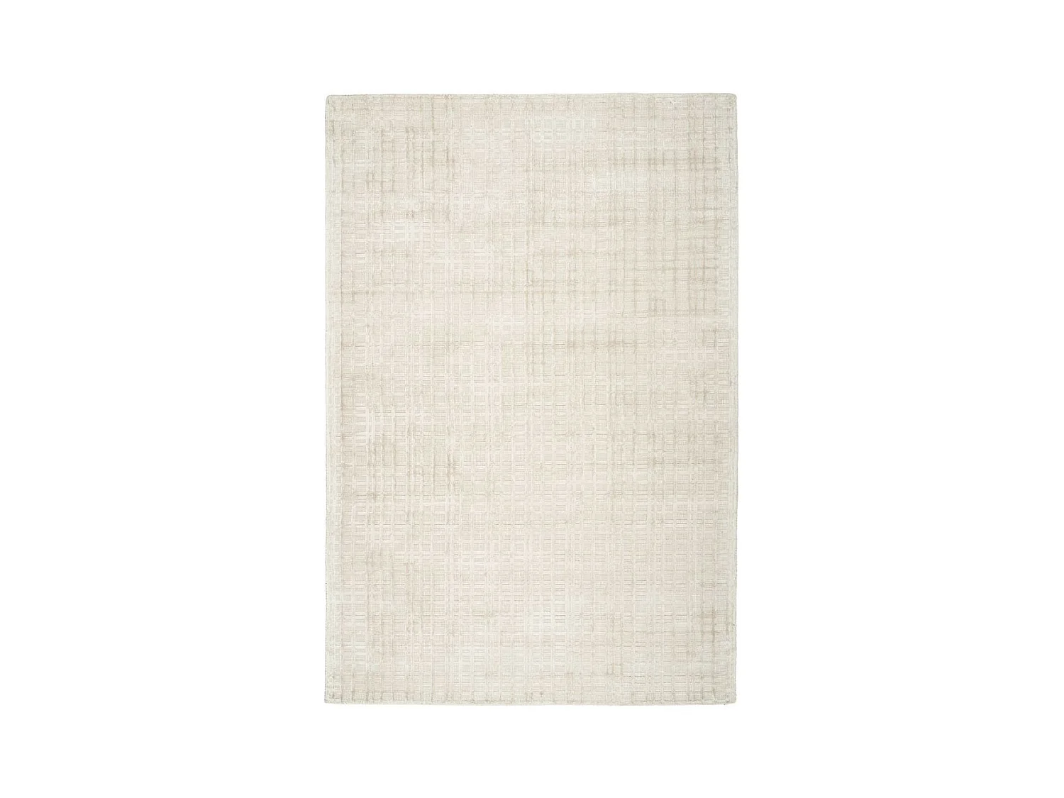 Tapis Tissé à la Main "Karma" Beige Argent 120 x 170 cm