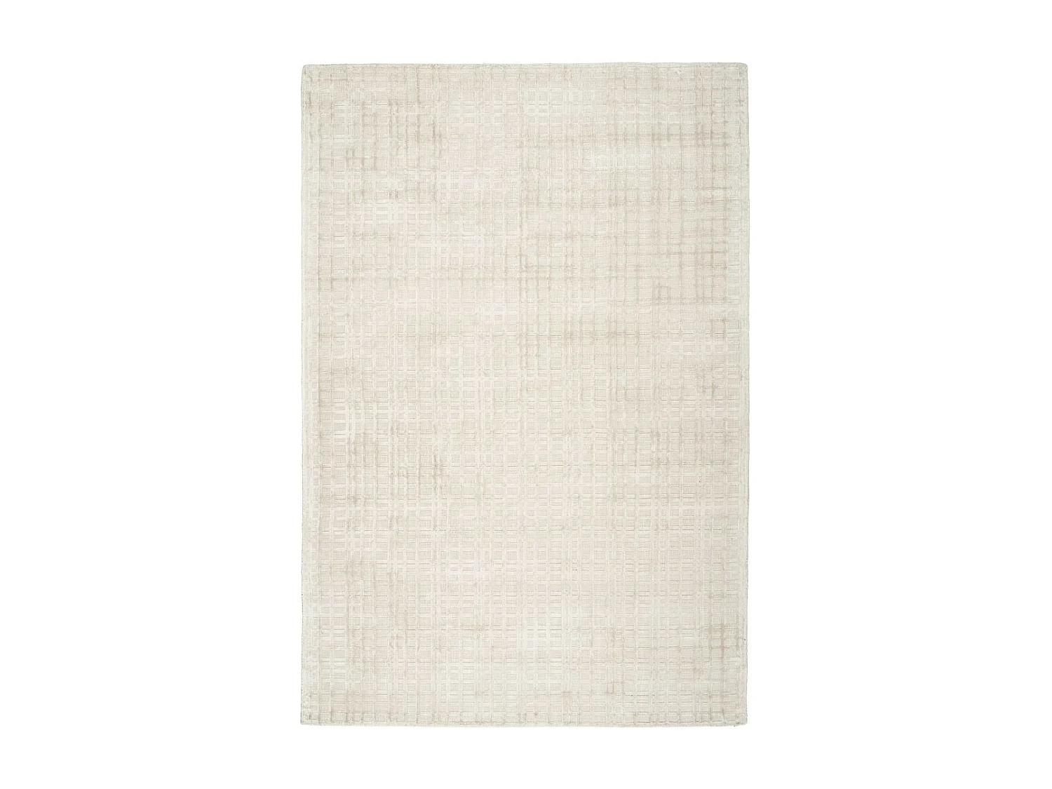 Tapis Tissé à la Main "Karma" Beige Argent 120 x 170 cm