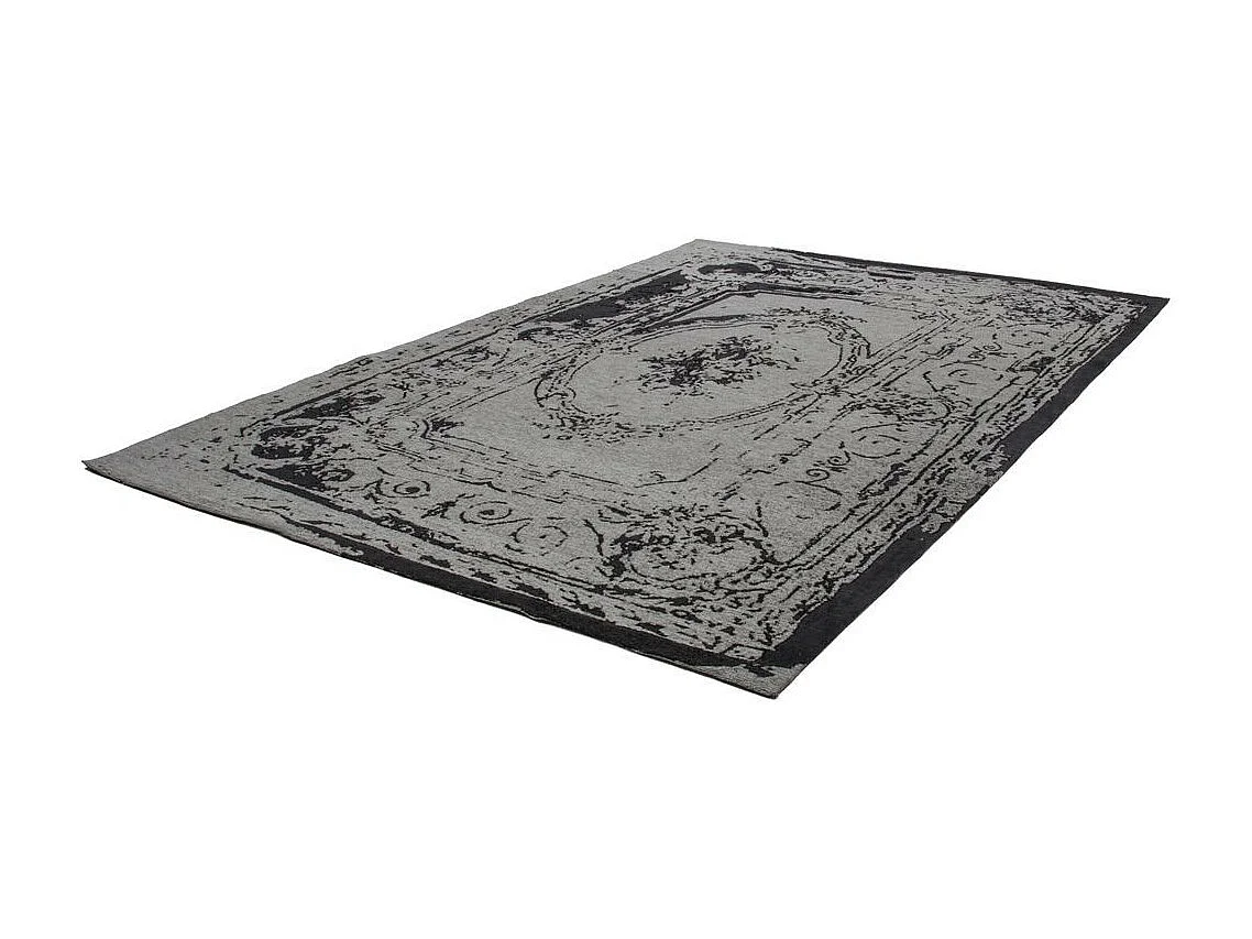 Tapis Vintage Fait Main "Ballerina" Gris 120 x 170 cm