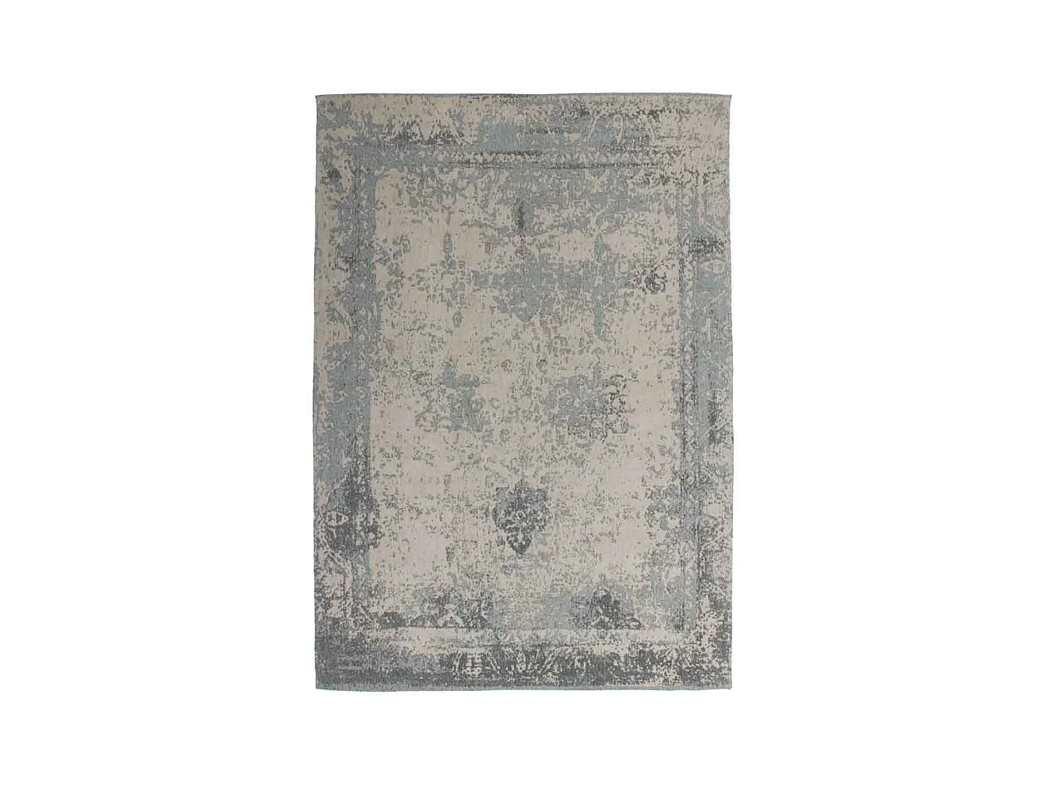 Tapis Vintage Tissé "Nostalgia" Gris 120 x 170 cm