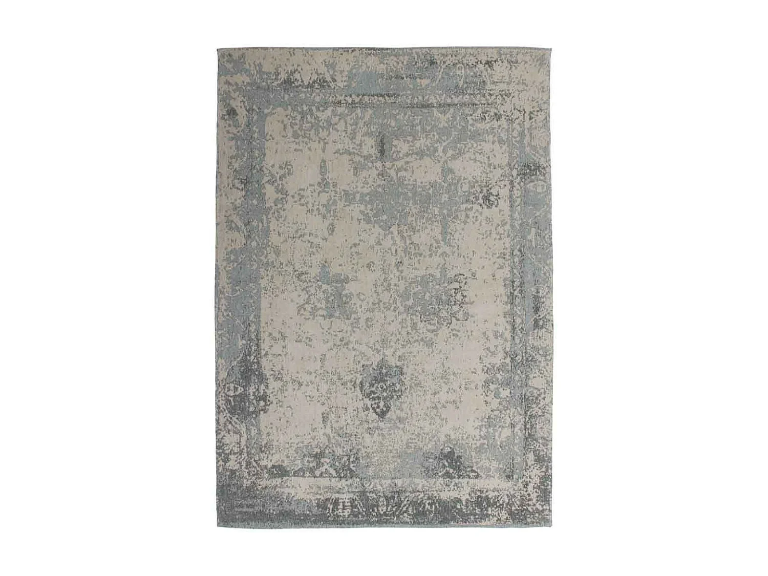 Tapis Vintage Tissé "Nostalgia" Gris 120 x 170 cm